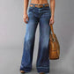 📢📢50% OFF !! ⏰Women's Retro Flare Jeans with Pockets