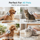 Pet Grooming Brush with Electronic Mist Spray
