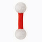 Plush Dumbbell-Shaped Teething Toy for Cats and Dogs