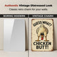 Humorous Farmhouse Kitchen Tin Sign Decoration