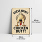 Humorous Farmhouse Kitchen Tin Sign Decoration