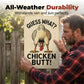 Humorous Farmhouse Kitchen Tin Sign Decoration