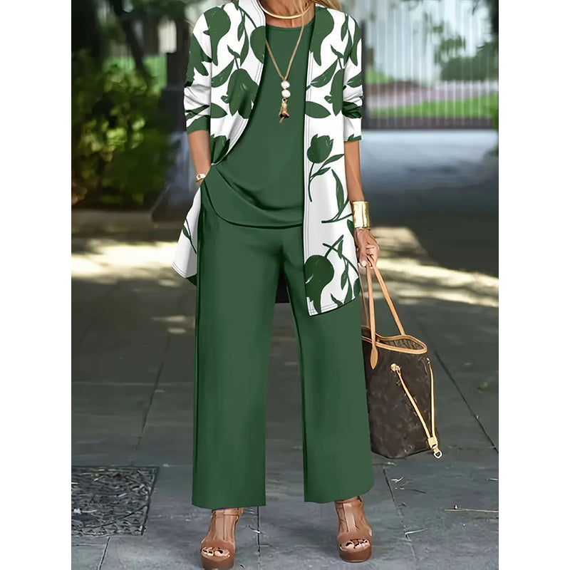 👚 Women’s Casual Comfortable 3-Piece Outfit Set – Stylish, Soft & Perfect for Everyday Wear ✨💃