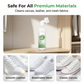Water-Free Shoe Cleaner Foam with Brush