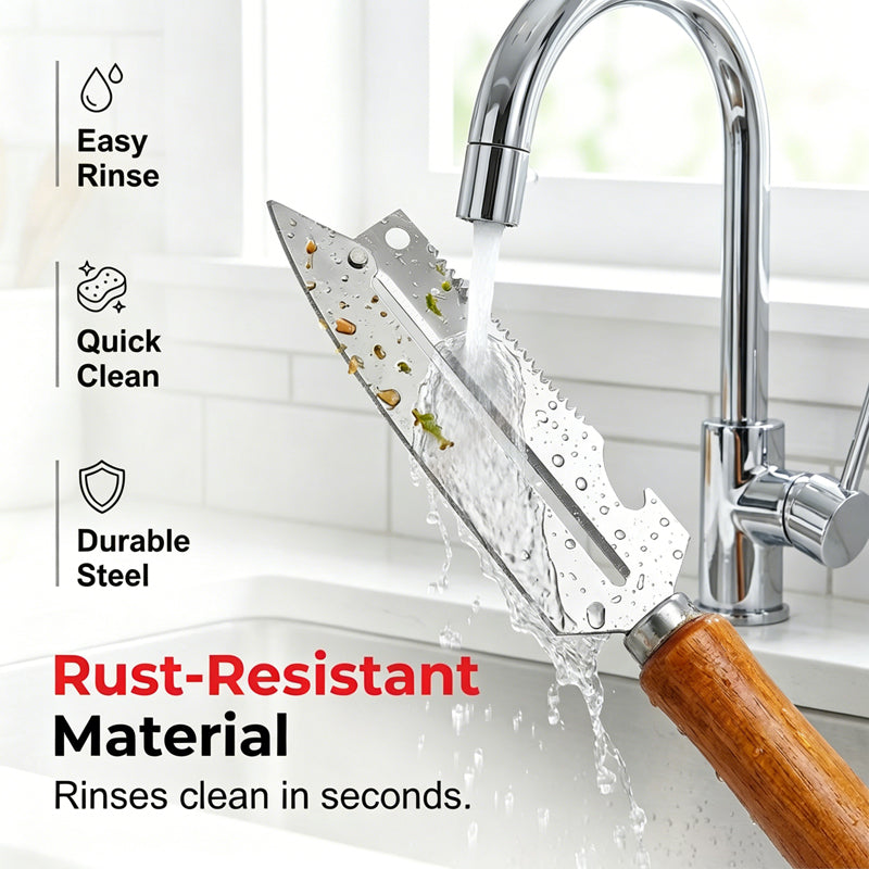 Multi-functional 4-in-1 Kitchen Peeler