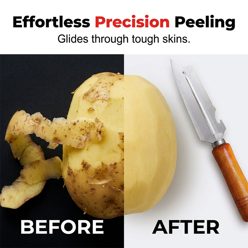 Multi-functional 4-in-1 Kitchen Peeler
