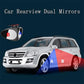 🚗 Blind Spot Mirror with Dual Wide View – 360° Adjustable, HD Glass, Weatherproof – Eliminate Curb Rash & Improve Parking Safety (1 or 2 Pack)