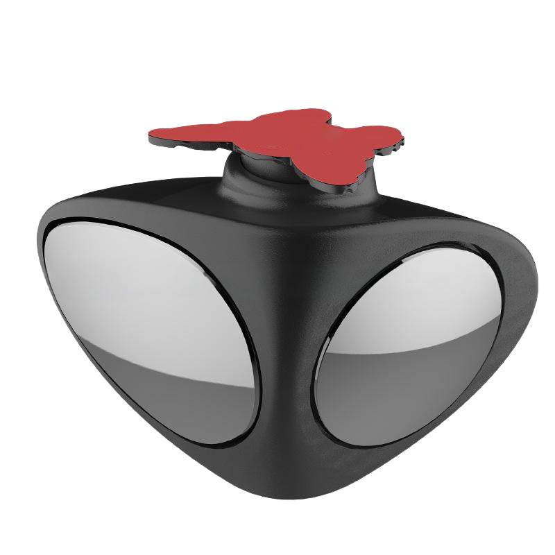 🚗 Blind Spot Mirror with Dual Wide View – 360° Adjustable, HD Glass, Weatherproof – Eliminate Curb Rash & Improve Parking Safety (1 or 2 Pack)