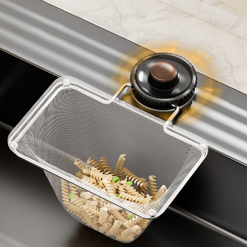 Suction Cup Sink Corner Strainer Frame