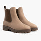 Slip-On Ankle Boots with Elastic Sides
