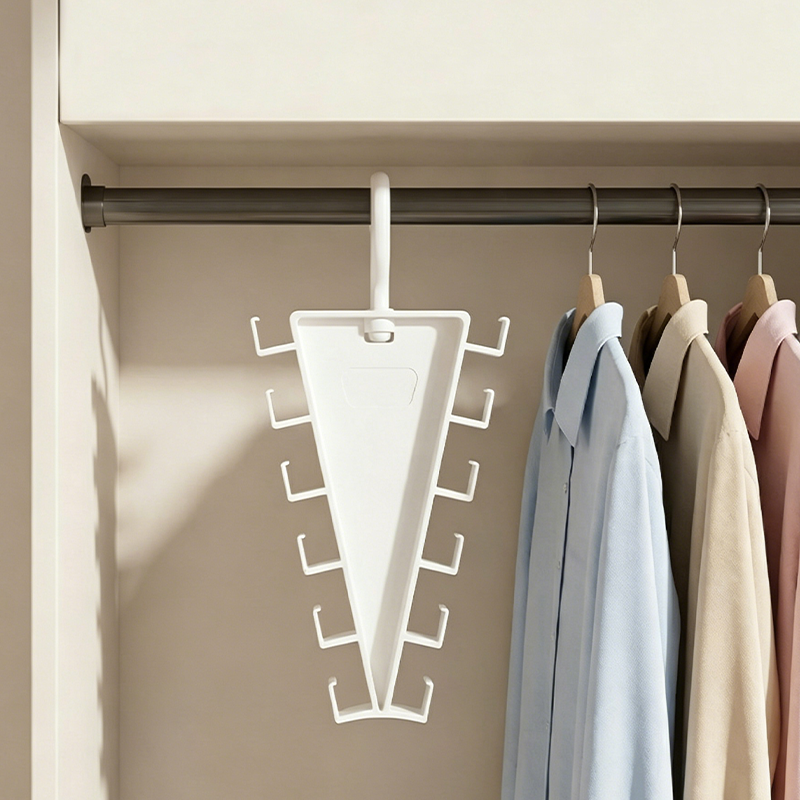 ⏳LIMITED-TIME DEAL! 🏠 Buy 2 Get 1 Free – Triangle Closet Organizer for Clothes, Accessories & More 💖
