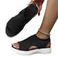 💐 Women's Breathable Knit Platform Sandals – Air-permeable knit upper, cushioned sole & lightweight comfy summer footwear ✨