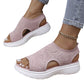 💐 Women's Breathable Knit Platform Sandals – Air-permeable knit upper, cushioned sole & lightweight comfy summer footwear ✨