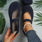 🥳2026 HOT SALE⏰️Last Day 50% OFF👟 Breathable Knit Flats – Soft as clouds, anti‑slip sole. Walk for hours, feet stay cool & fresh. Your new favourite! 🌸✨