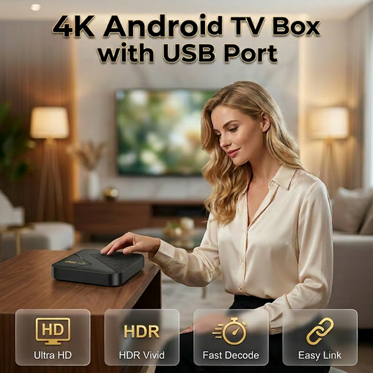 🔥📺 Big Promotion!⏳Android TV Box with Bluetooth