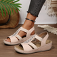 Summer Rhinestone Wedge Sandals for Women