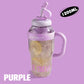 Stylish Large Capacity Sports Water Bottle with Straw