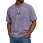 🔥New arrivals now on sale-Men's Casual Band Collar Short Sleeve Shirt