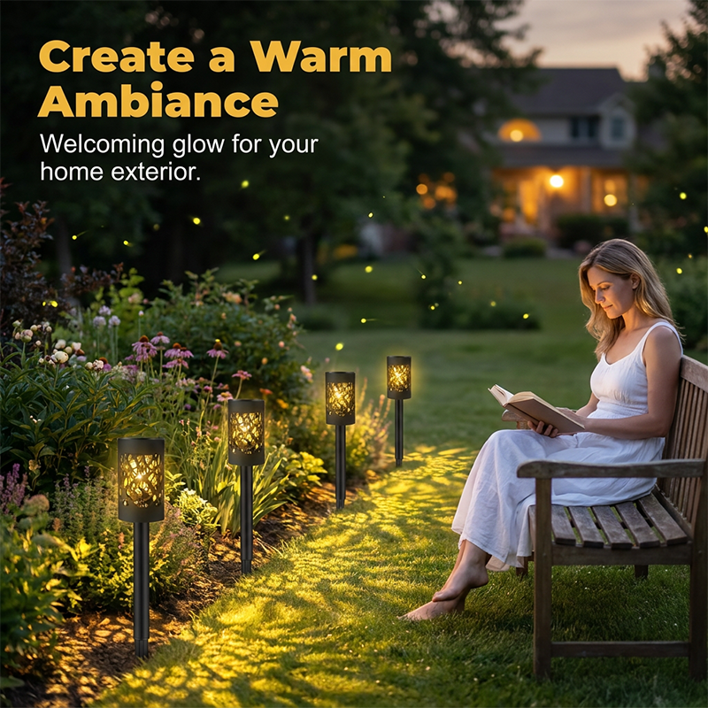⏰Only $7.5 each⌛-Solar Garden Lights for Outdoor Pathways(4PCS)