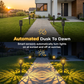 ⏰Only $7.5 each⌛-Solar Garden Lights for Outdoor Pathways(4PCS)