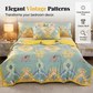 Floral Printed Lightweight Summer Quilt Quilted Blanket