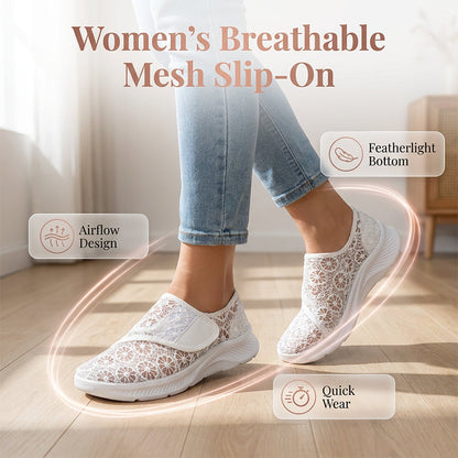 Women's Breathable Mesh Slip