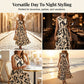 ⌛New arrivals now on sale-Sleeveless Collared Maxi Dress with Tie-Waist