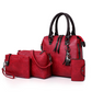 👜Women's PU Leather 4-Piece Handbag Set – Chic, Versatile & Timeless ✨