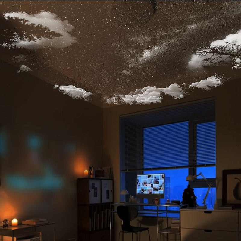 2-in-1 Starry Sky Projector & Night Light