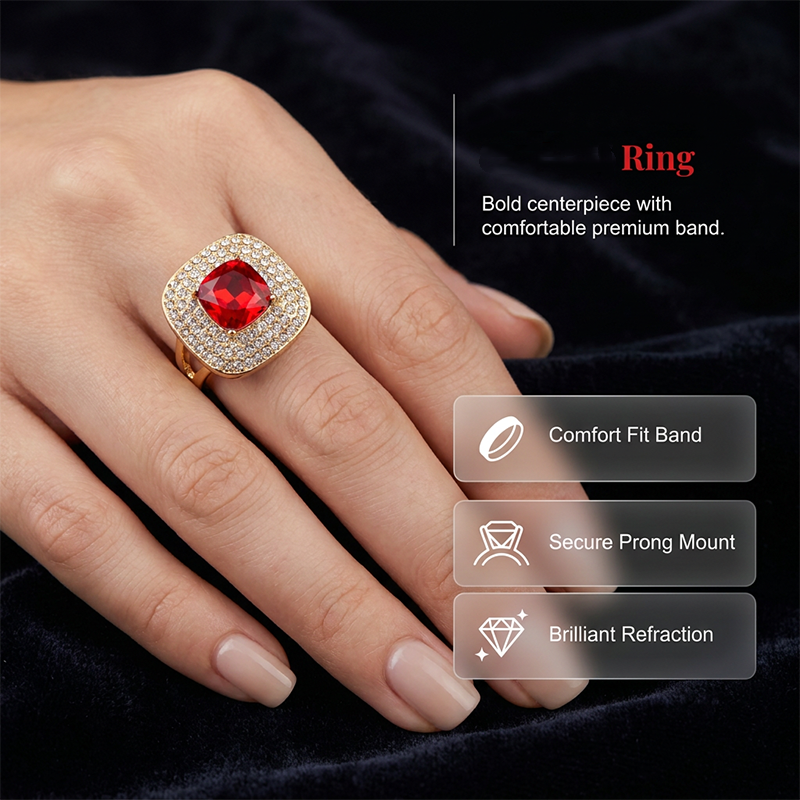 Elegant Crystal Rhinestone Jewelry Set