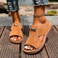Women's Stylish Peep-Toe Wedge Sandals👡