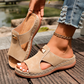Women's Stylish Peep-Toe Wedge Sandals👡