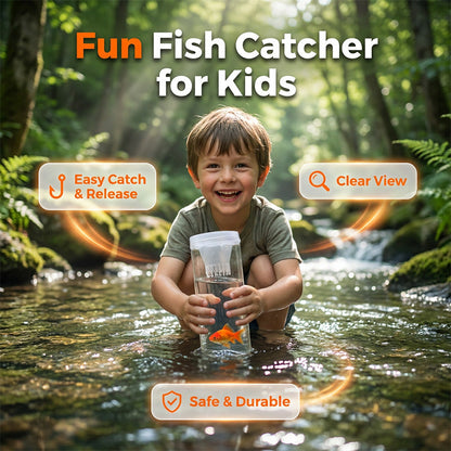 Children Outdoor Adventure Fish Catching Bottle Toy
