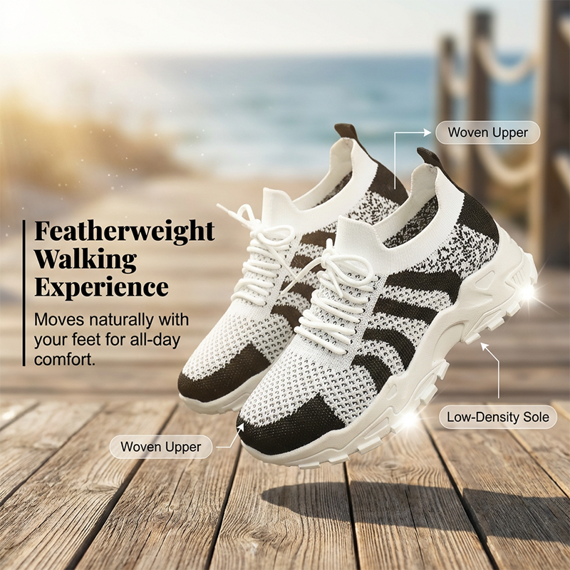 Women's Breathable Casual Knit Sneakers