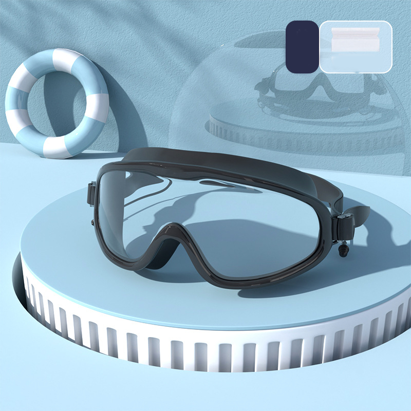Anti-Fog Large Frame Swim Goggles