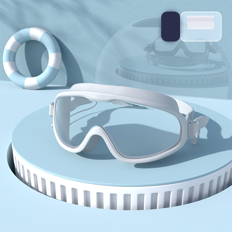 Anti-Fog Large Frame Swim Goggles