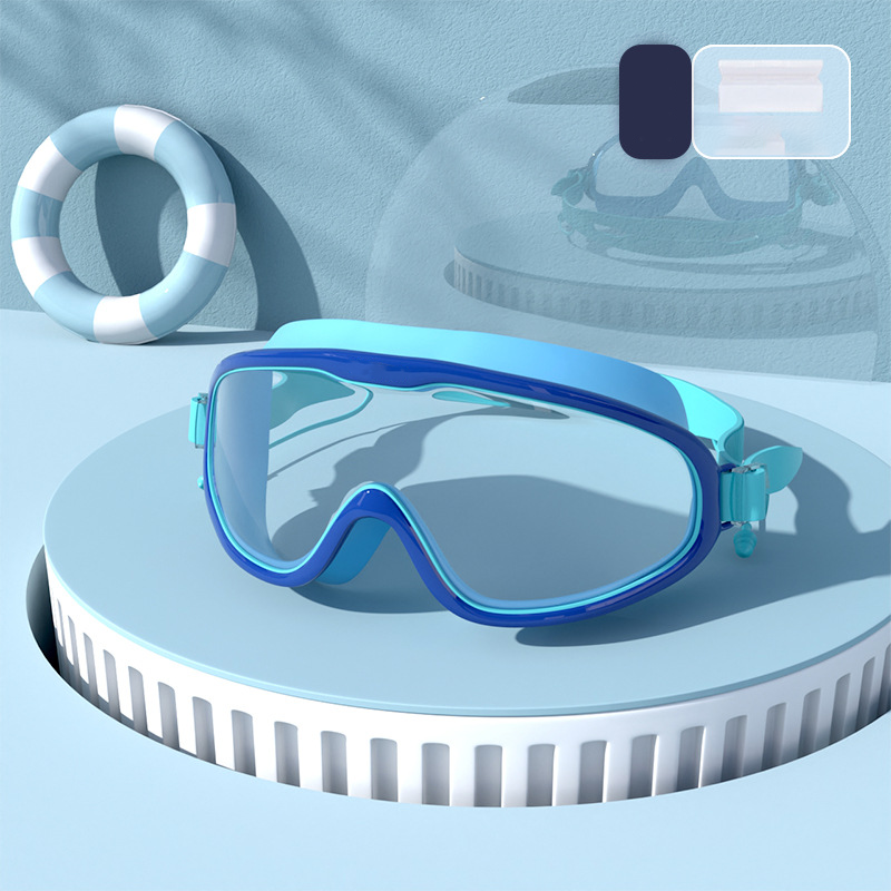 Anti-Fog Large Frame Swim Goggles