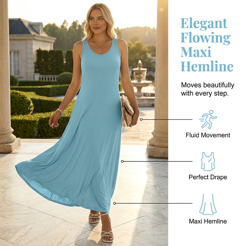Women's Casual Sleeveless Tank Dress