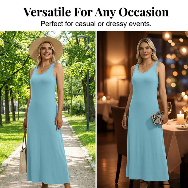 Women's Casual Sleeveless Tank Dress
