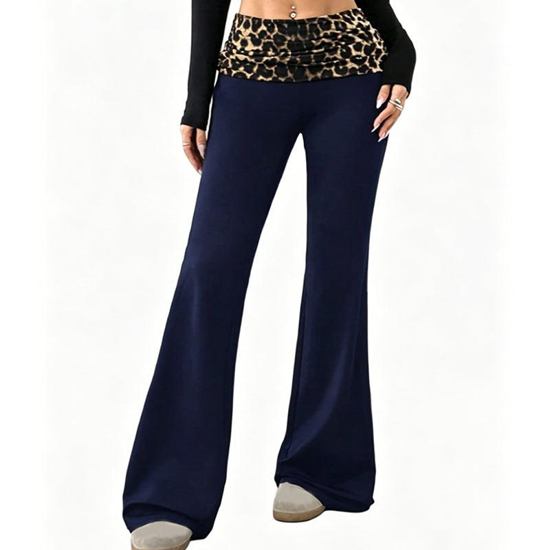 Women's Leopard High Waist Flare Yoga Leggings
