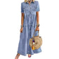 👗Limited-time offer✨Women's Vintage Denim Maxi Dress – Effortless Everyday Chic🔥