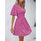 Women's Summer V-Neck Floral Dress