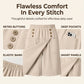 Women's Knee-Length Asymmetrical Wrap Shorts