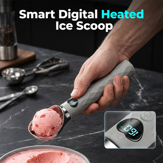 Digital Display Heated Ice Cream Scoop