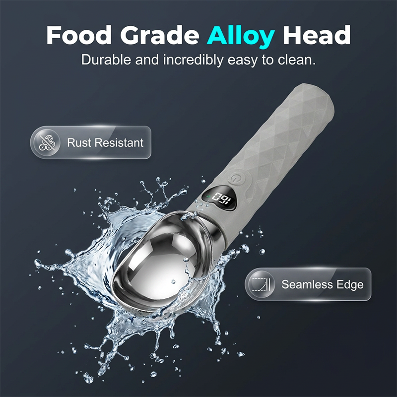 Digital Display Heated Ice Cream Scoop