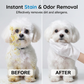 Nourishing Pet Waterless Wipes Shea Butter and Jojoba Oil Pet Gloves