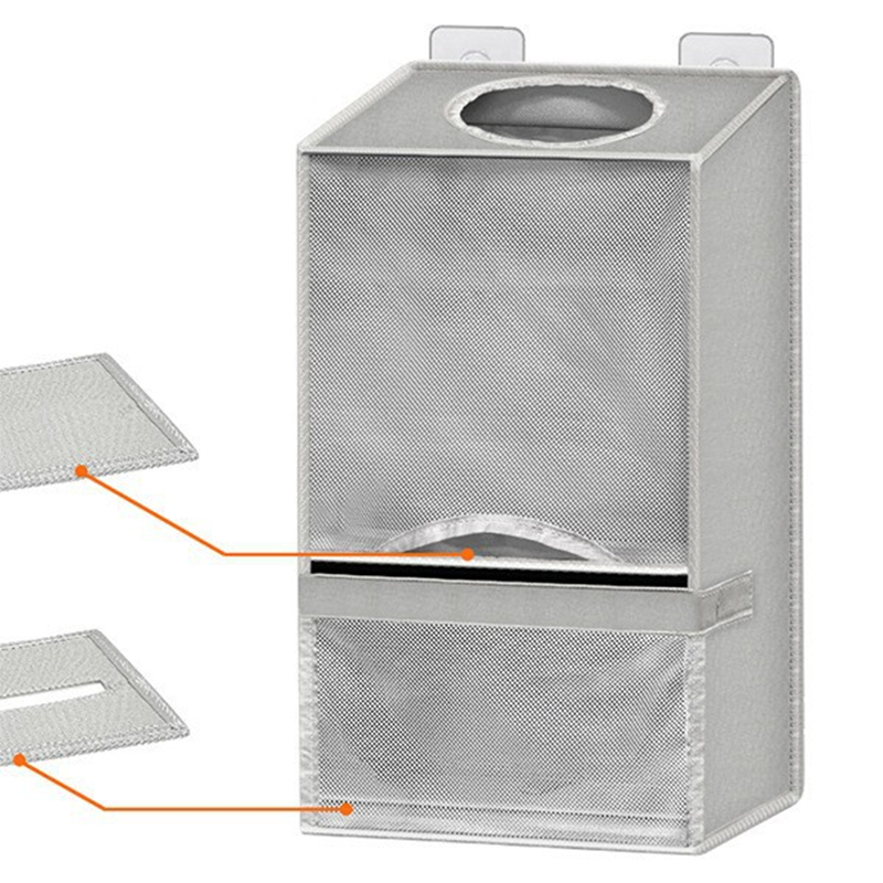 Wall Mounted Plastic Bag Holder and Dispenser