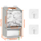 Wall Mounted Plastic Bag Holder and Dispenser
