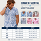 Men's Tropical Floral Shirt & Shorts Set