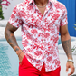 Men's Tropical Floral Shirt & Shorts Set